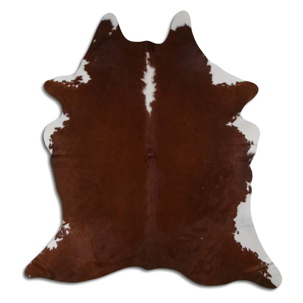 Rudas karvės kailis L