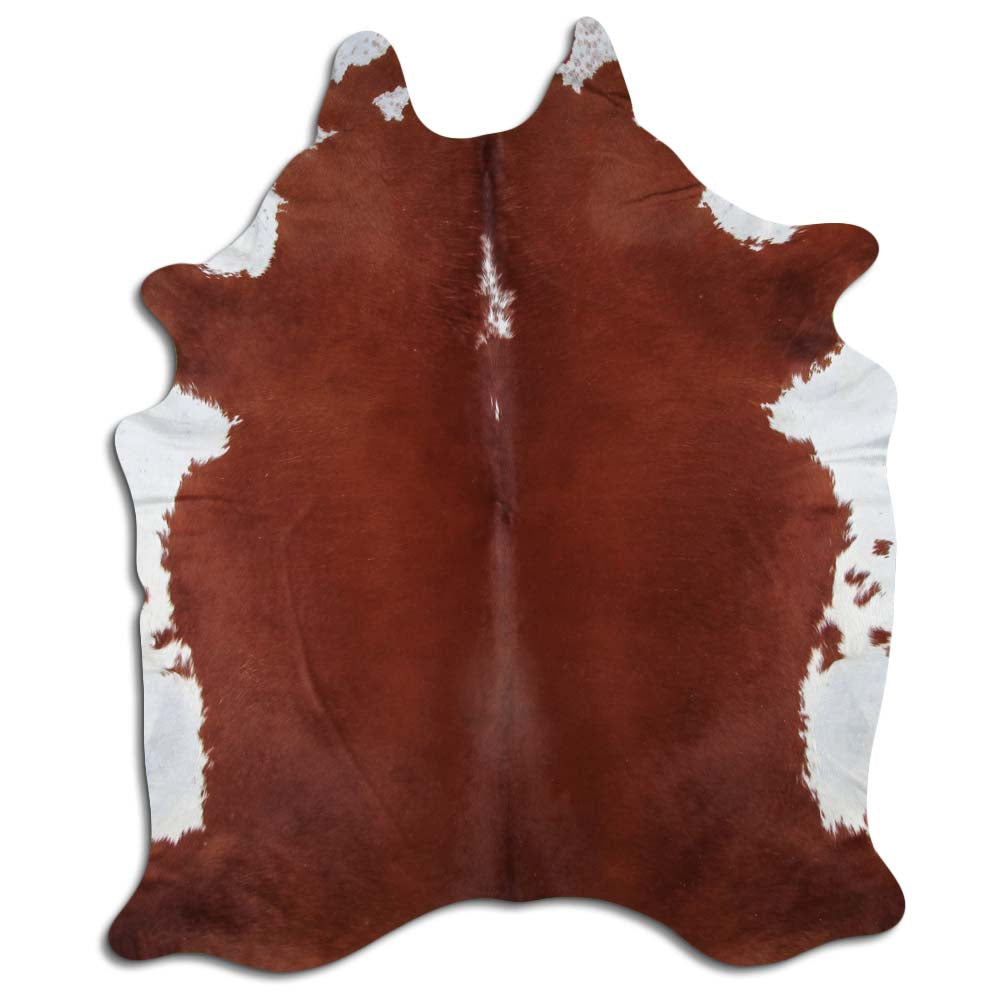 Rudas karvės kailis XL