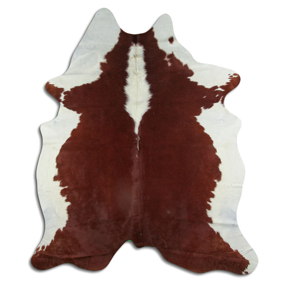 Hnědá hovězí kůže XL