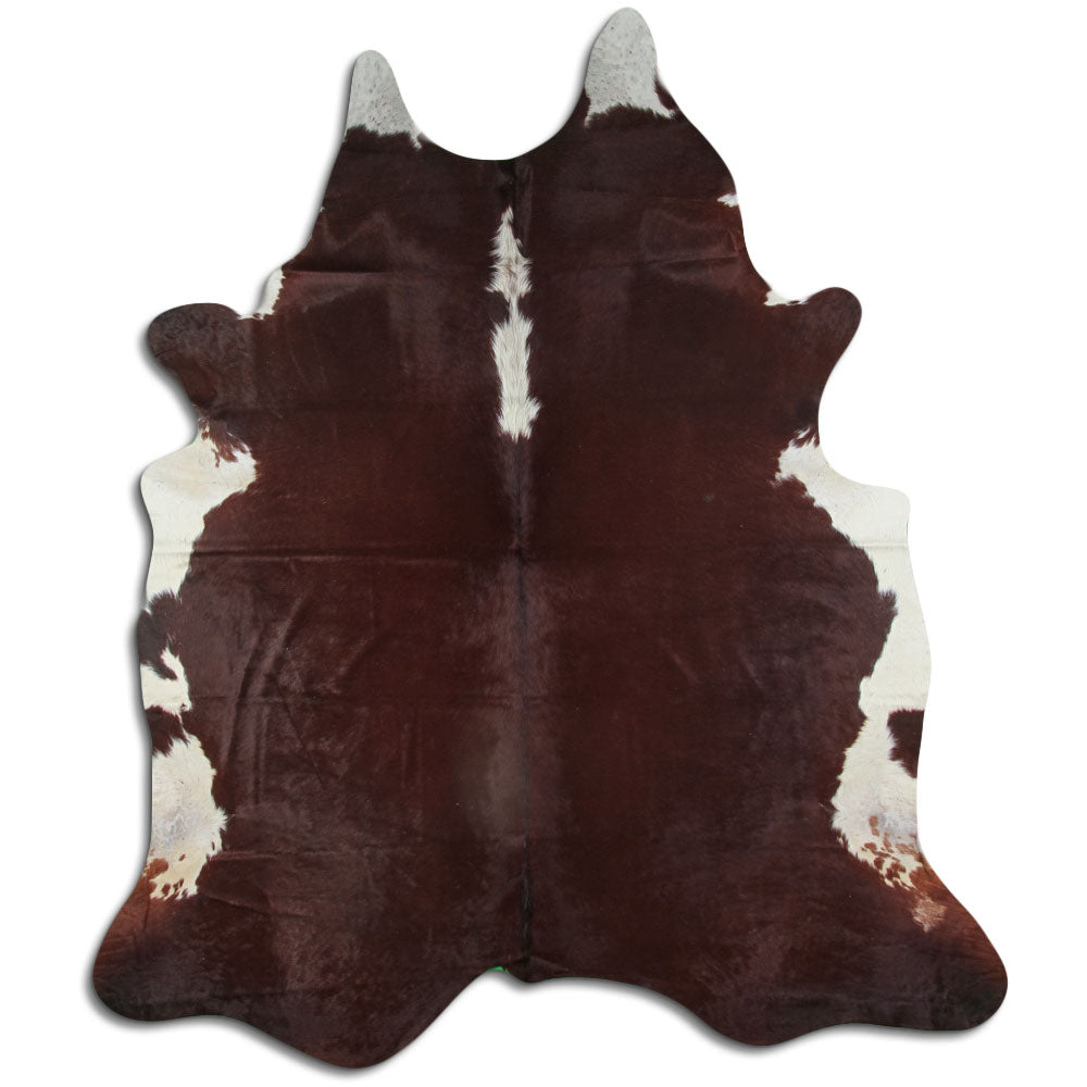 Rudas/Baltas karvės kailis XXL