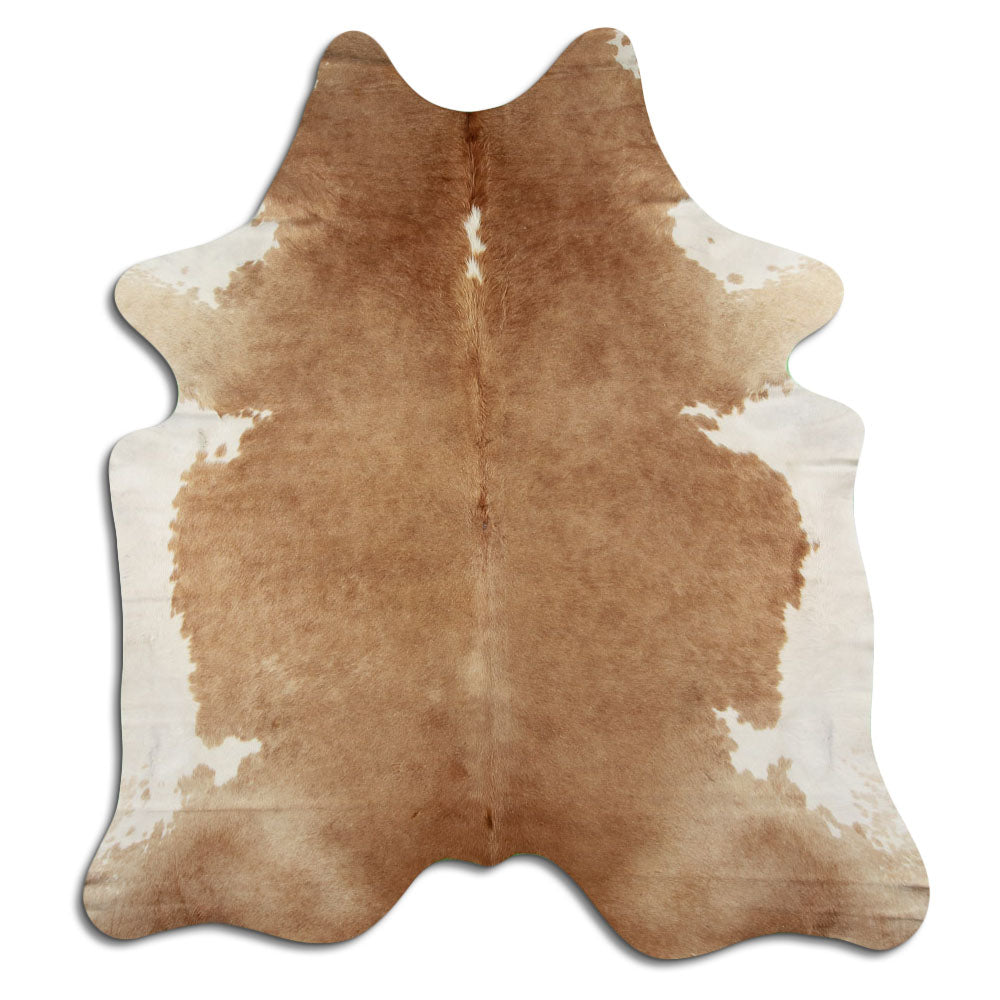 Rudas karvės kailis XL