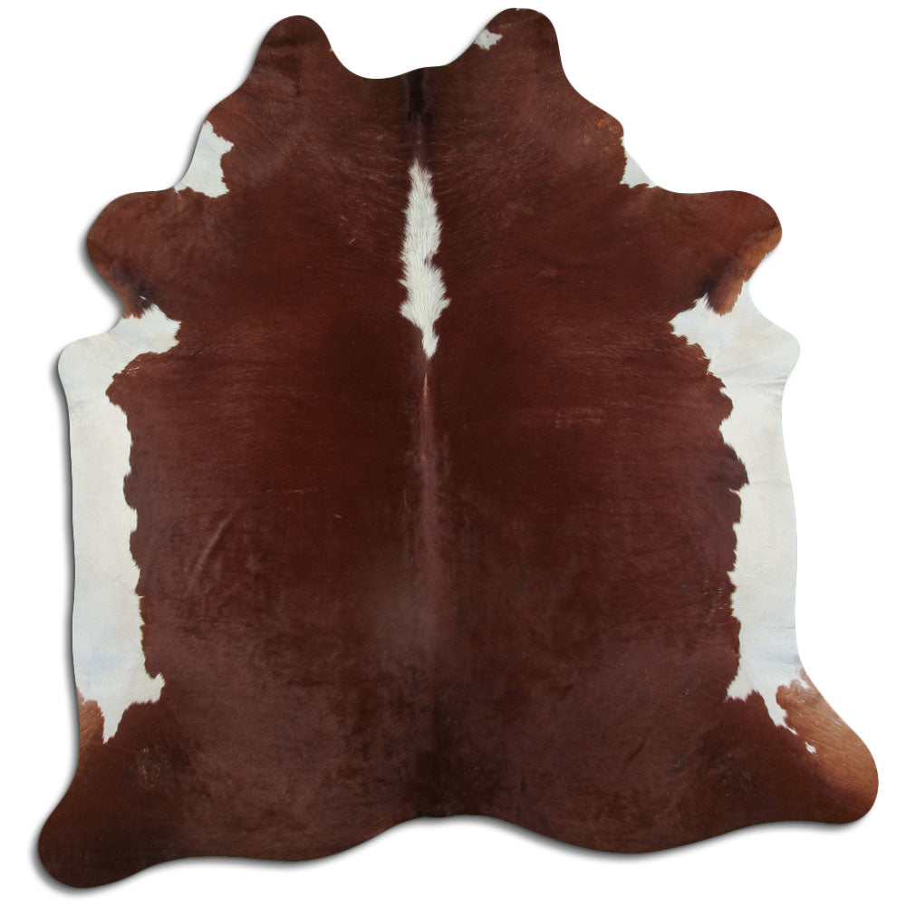 Rudas/Baltas karvės kailis XL