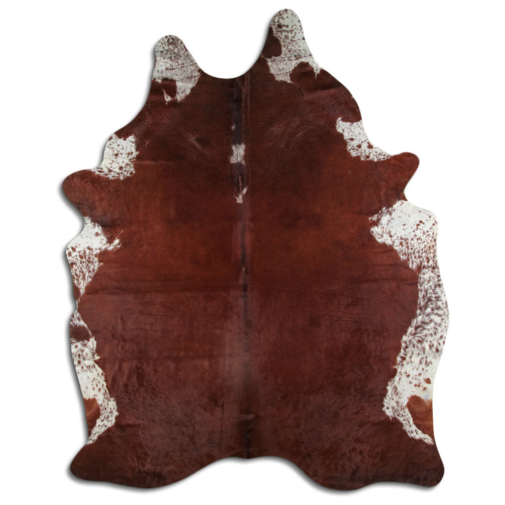Rudas/Baltas karvės kailis XXL