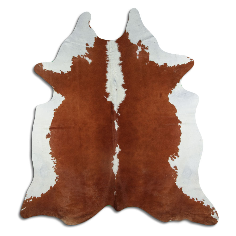 Hnědá hovězí kůže XXL