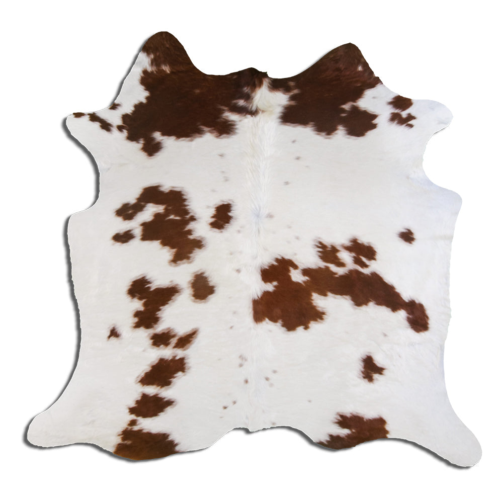 Rudas karvės kailis M