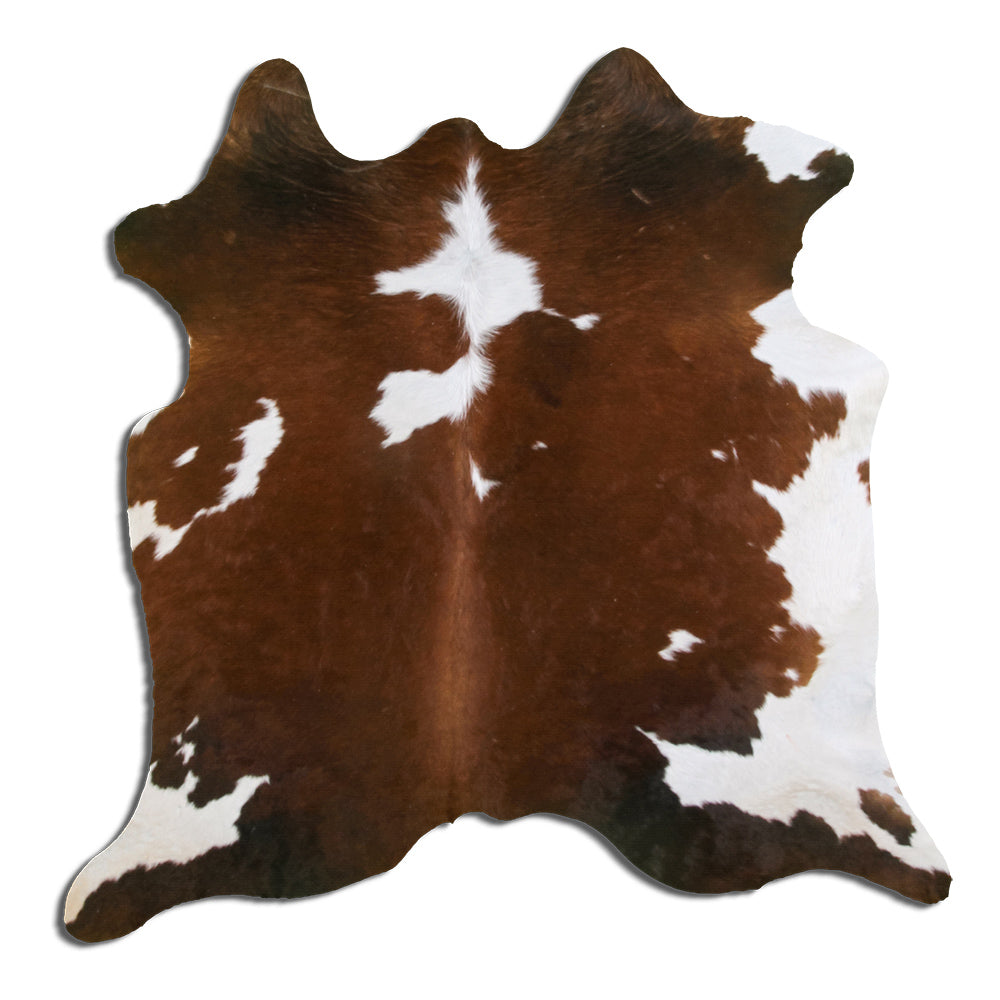 Rudas karvės kailis M