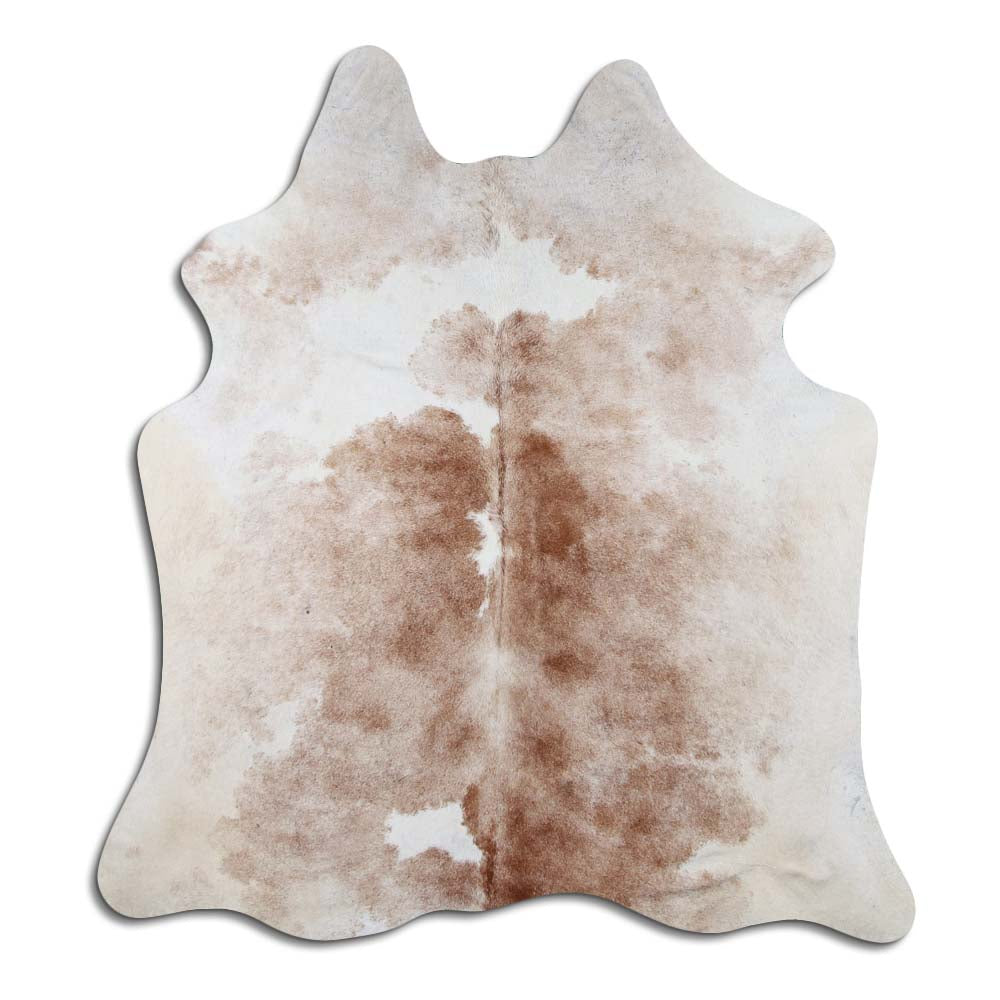 Šampaninis karvės kailis L