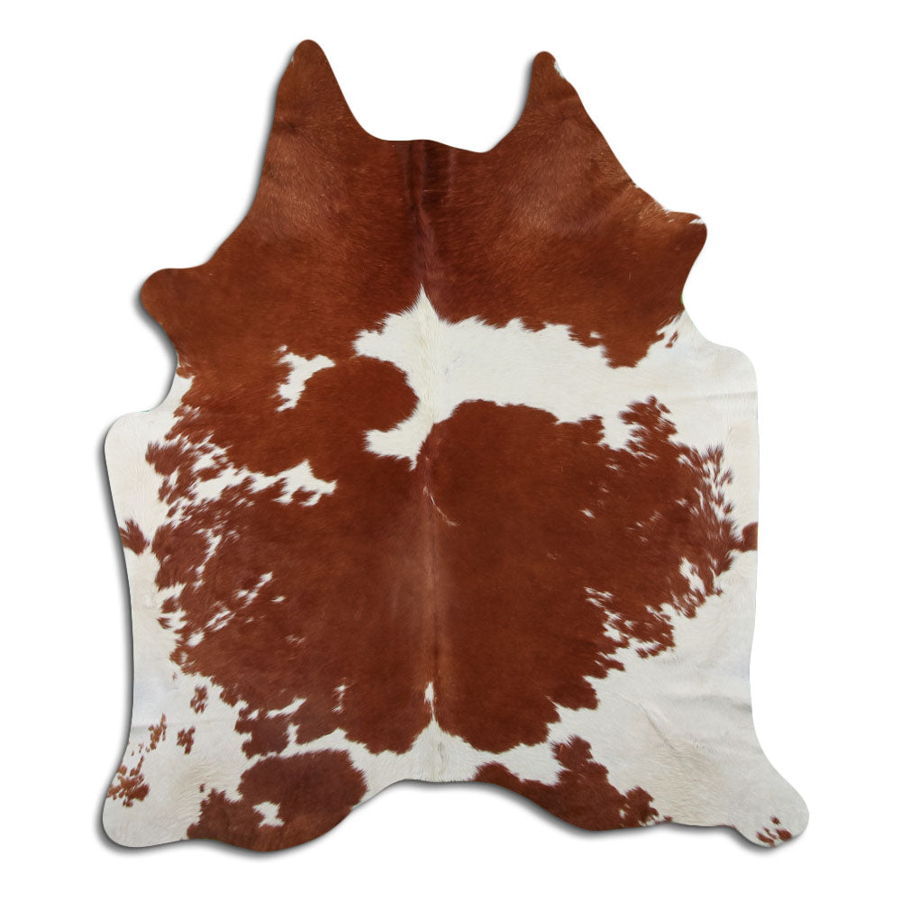 Rudas karvės kailis L