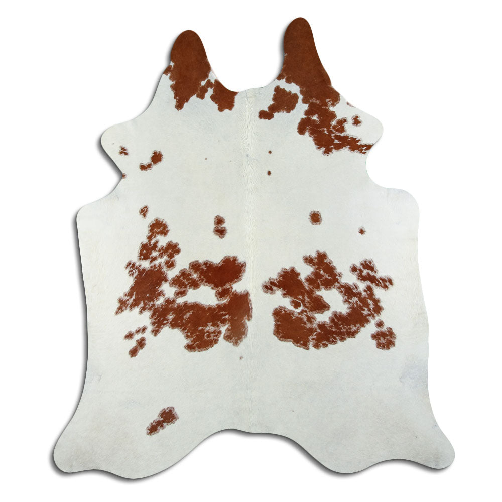 Hnědá hovězí kůže XL