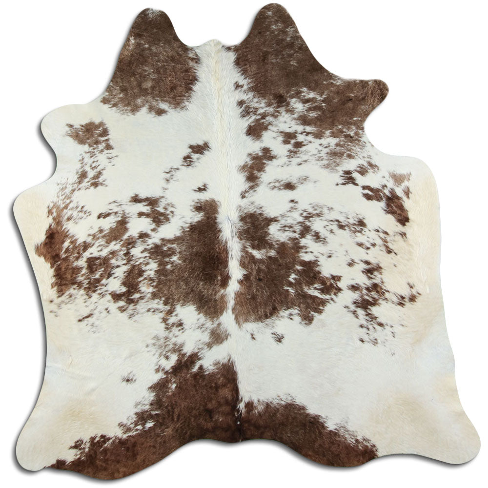 Rudas/Baltas karvės kailis M