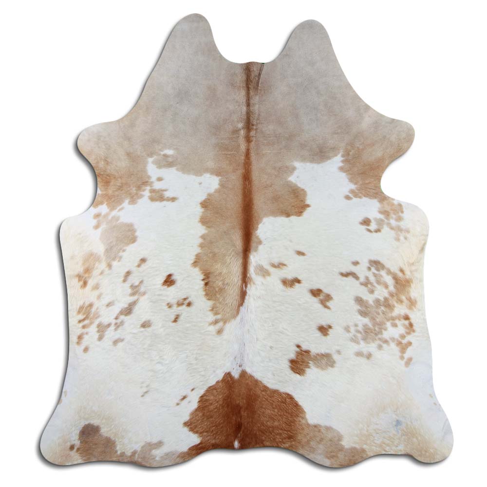 Rudas karvės kailis L