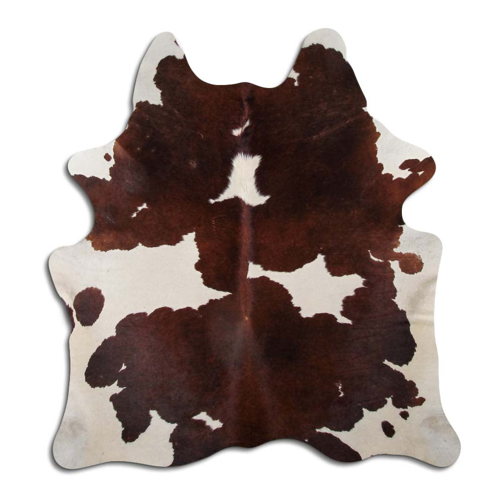 Hnědá hovězí kůže L