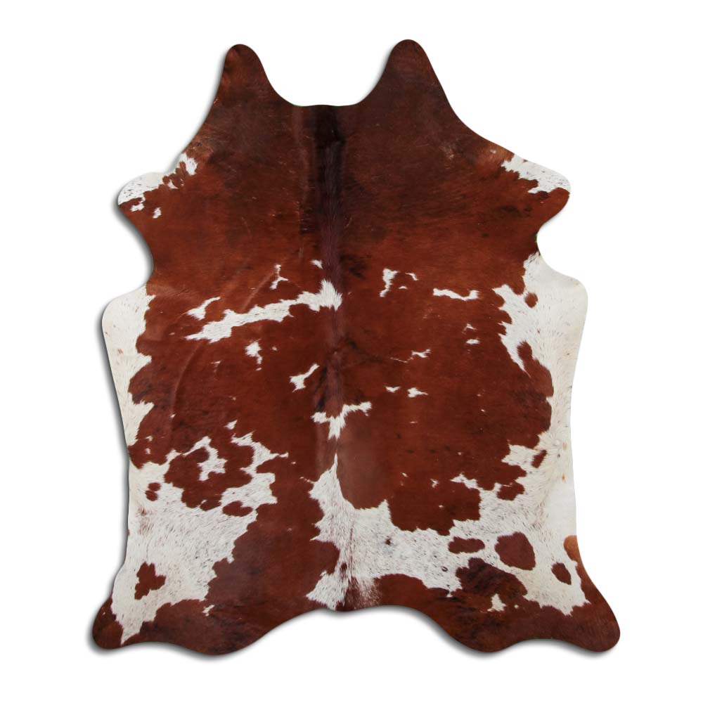Hnědá hovězí kůže L