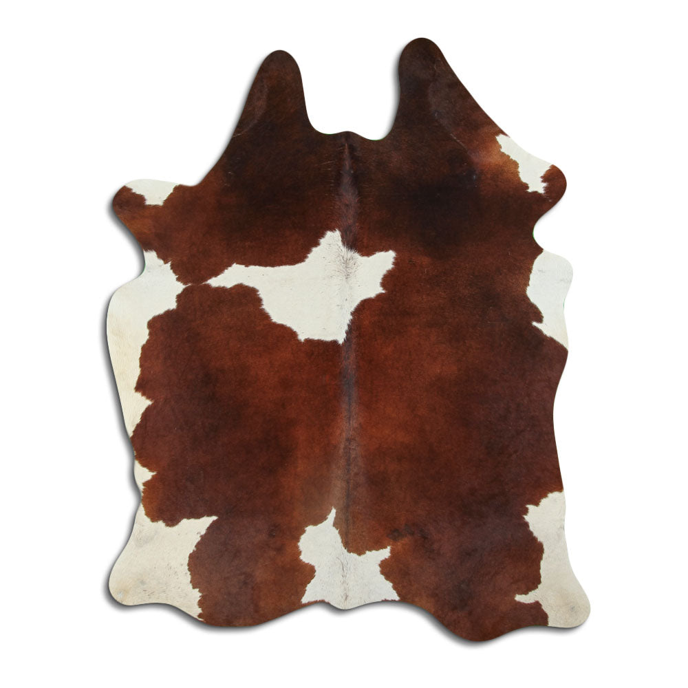 Rudas karvės kailis L