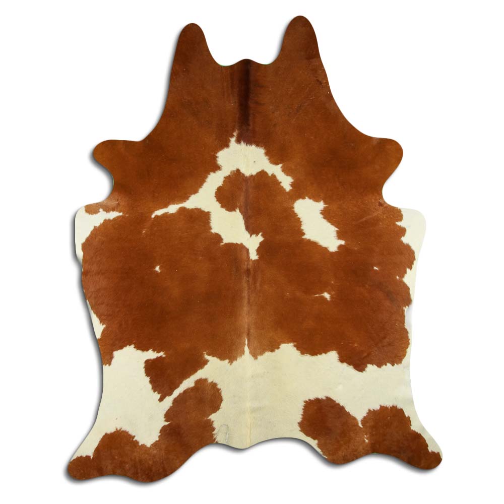 Hnědá hovězí kůže XL