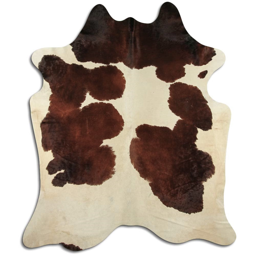 Hnědá hovězí kůže XL