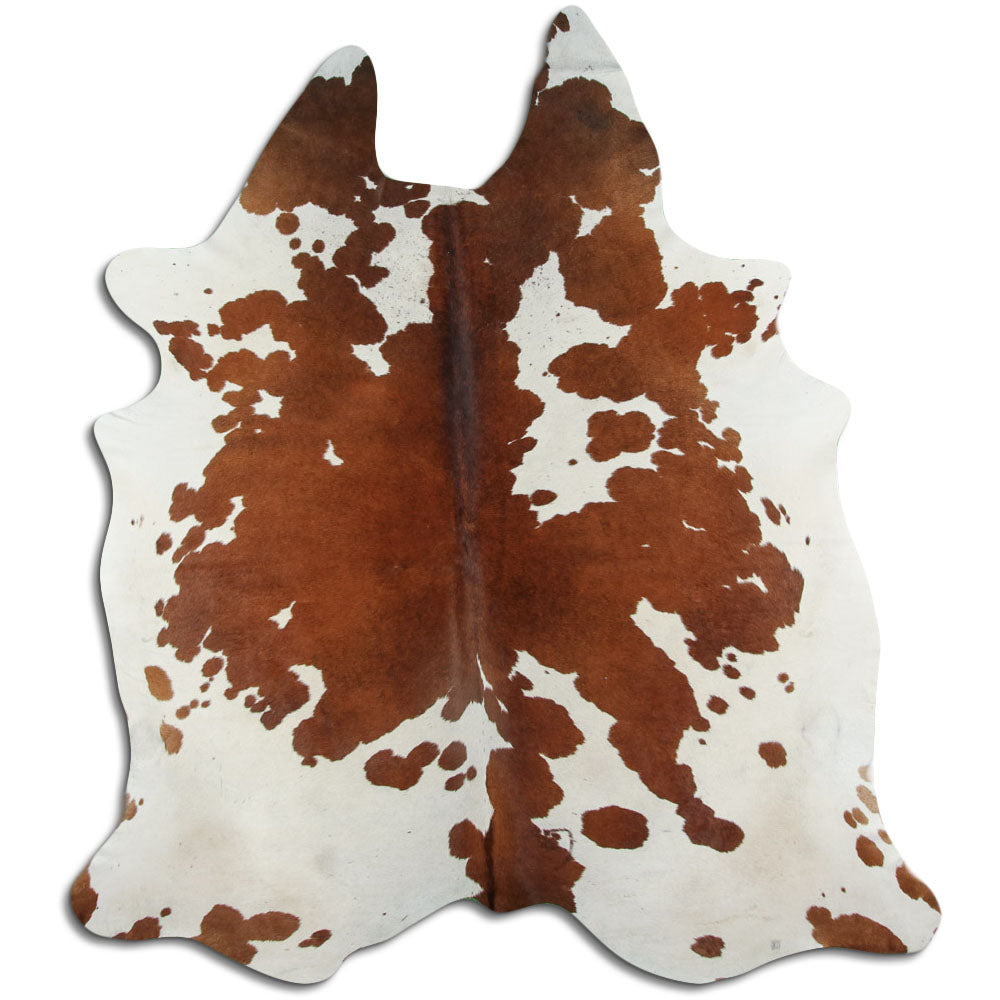 Hnědá hovězí kůže XL