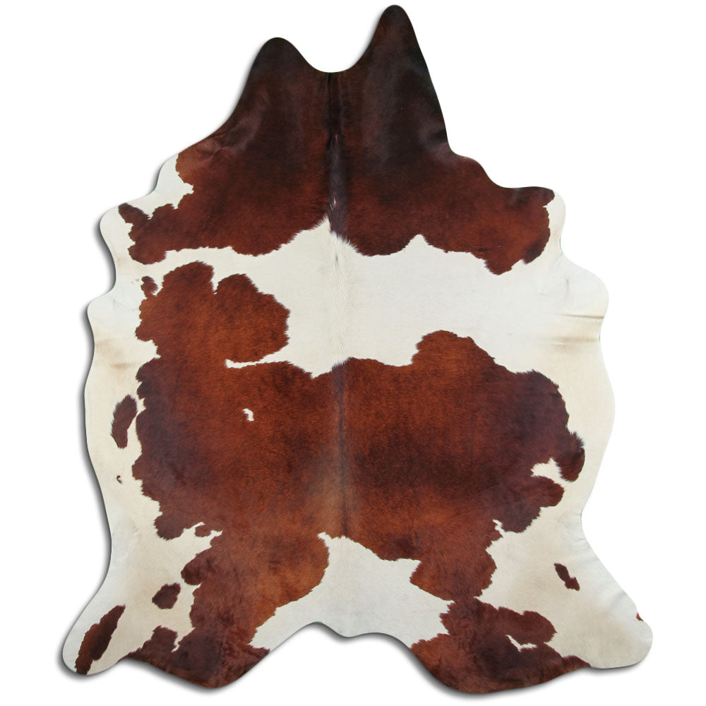 Rudas/Baltas karvės kailis XXXL