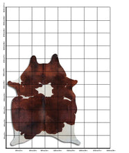 Načíst obrázek do prohlížeče Galerie, Hnědá hovězí kůže XL
