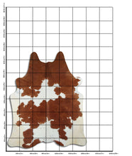 Načíst obrázek do prohlížeče Galerie, Hnědá hovězí kůže XXL
