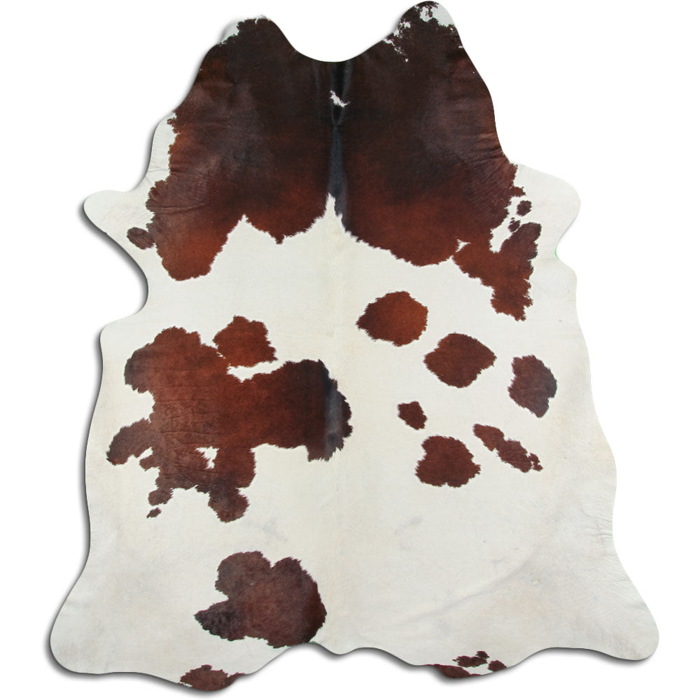 Rudas/Baltas karvės kailis XXL