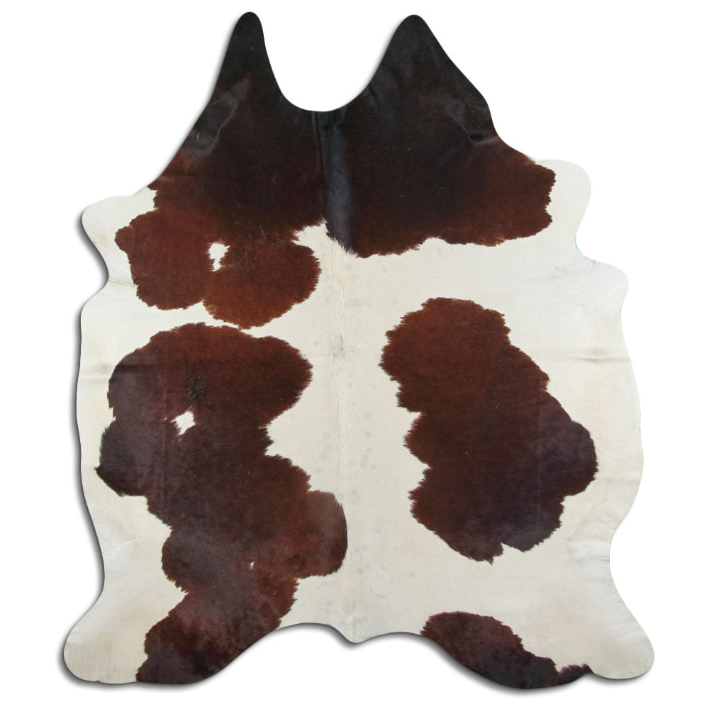 Hnědá hovězí kůže XL