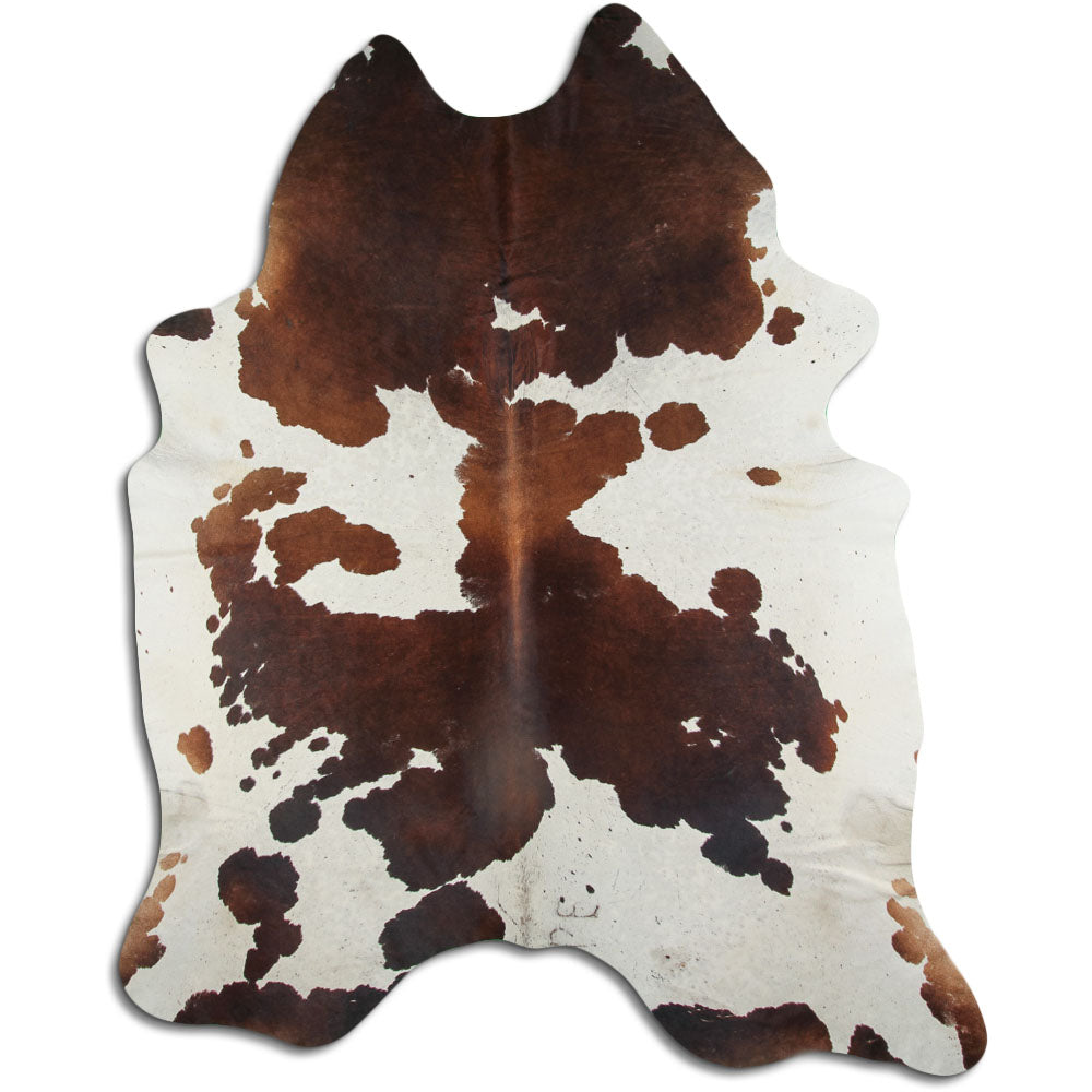 Rudas/Baltas karvės kailis XXXL