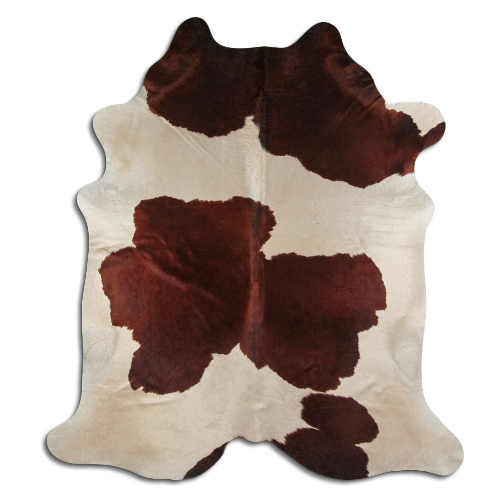 Hnědá hovězí kůže XL