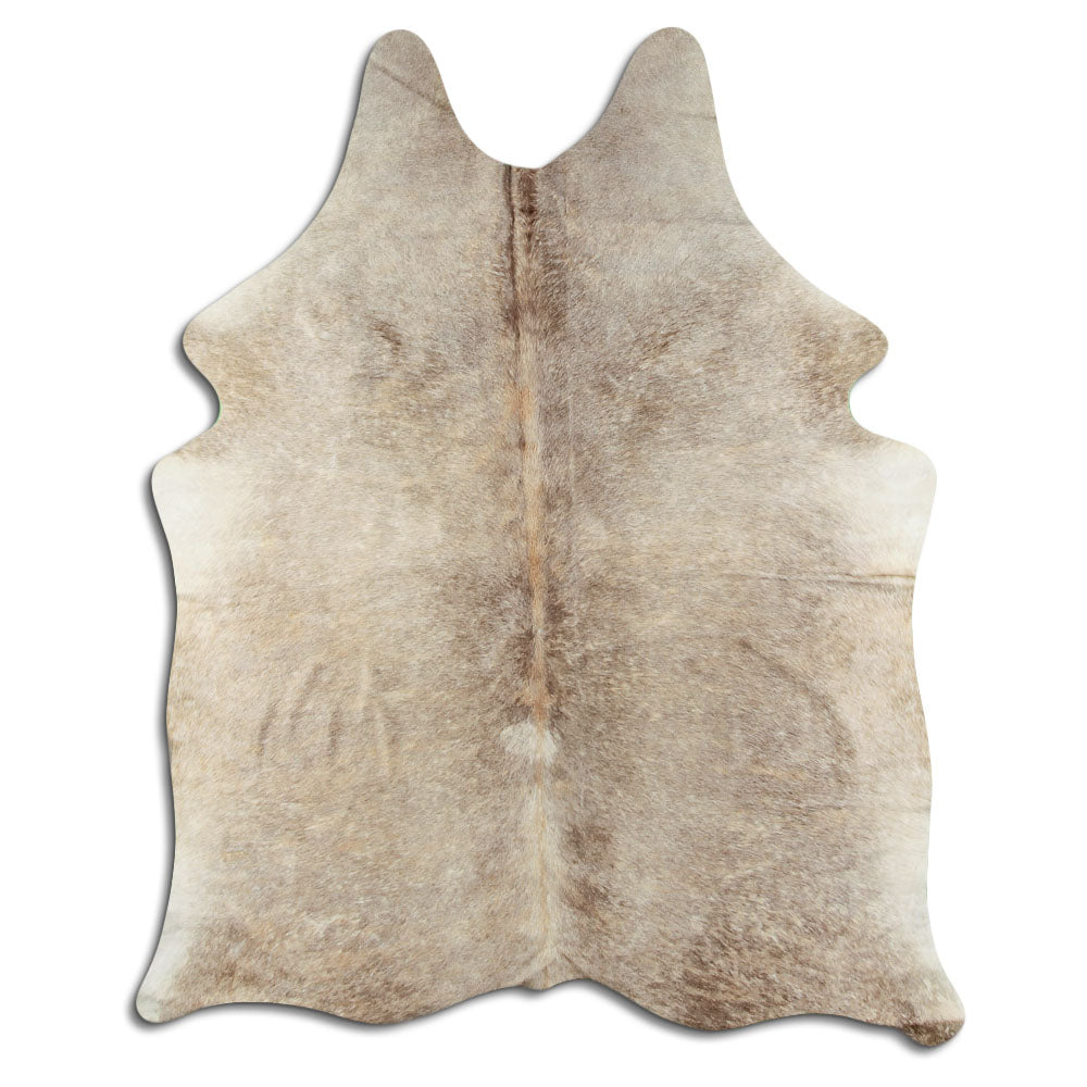 Šampaninis karvės kailis M