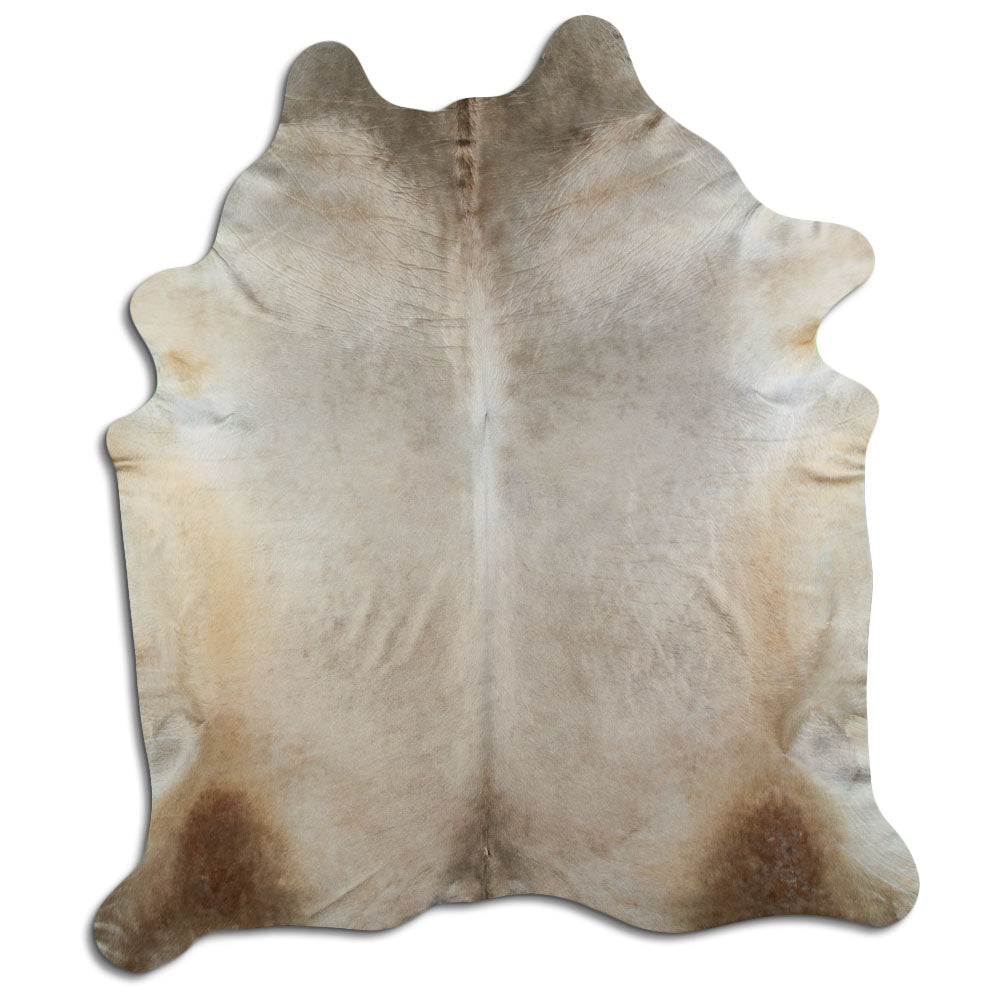 Champagne cowhide rug XXL