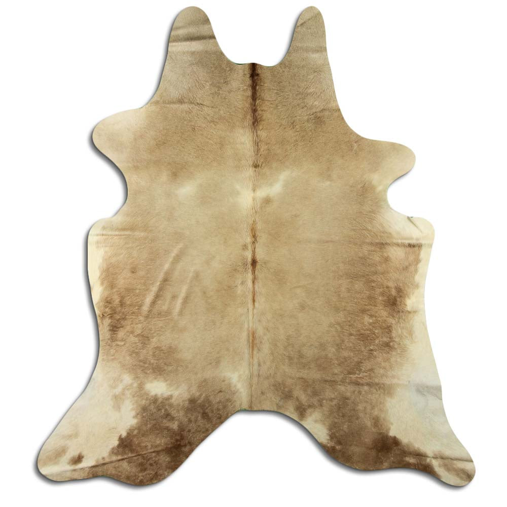 Šampaninis karvės kailis M