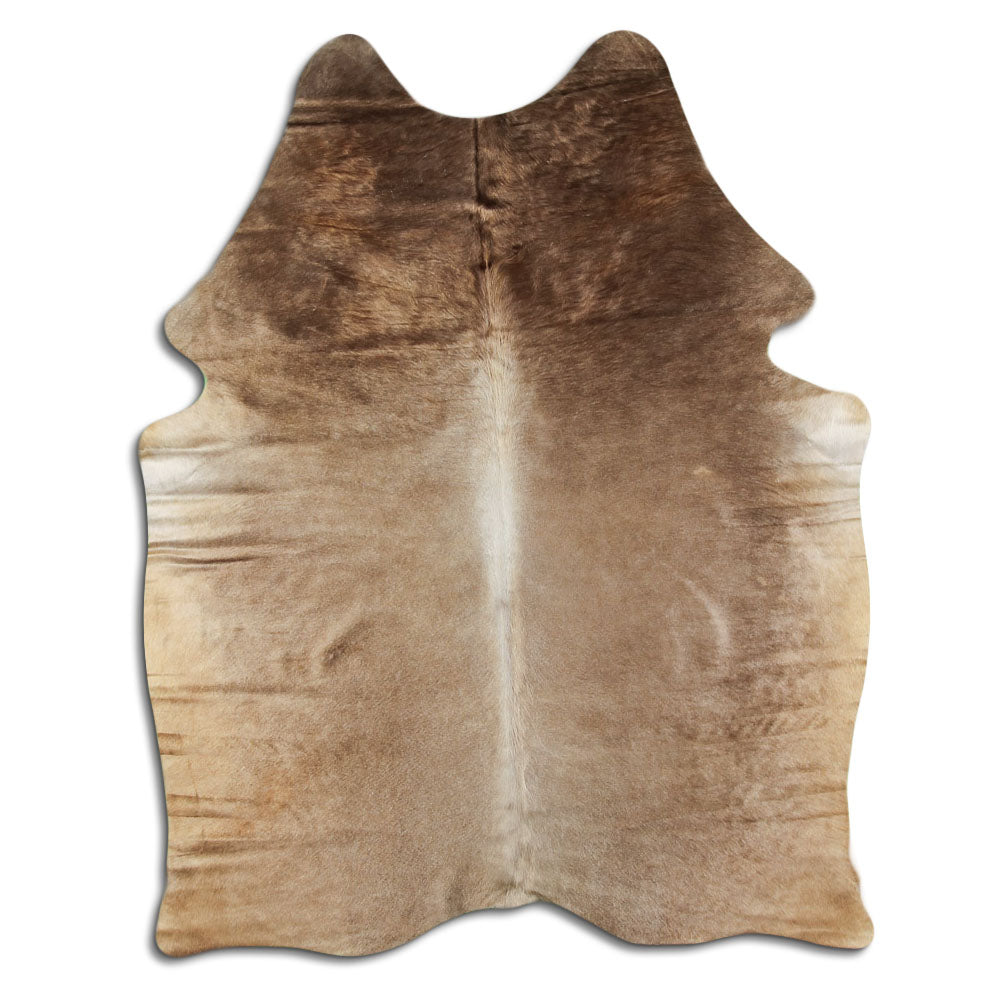 Šampaninis karvės kailis M