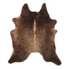 Champagne cowhide rug XL