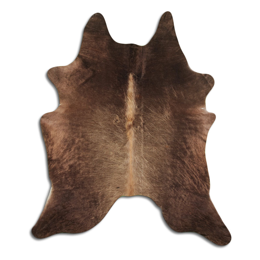 Champagne cowhide rug XL