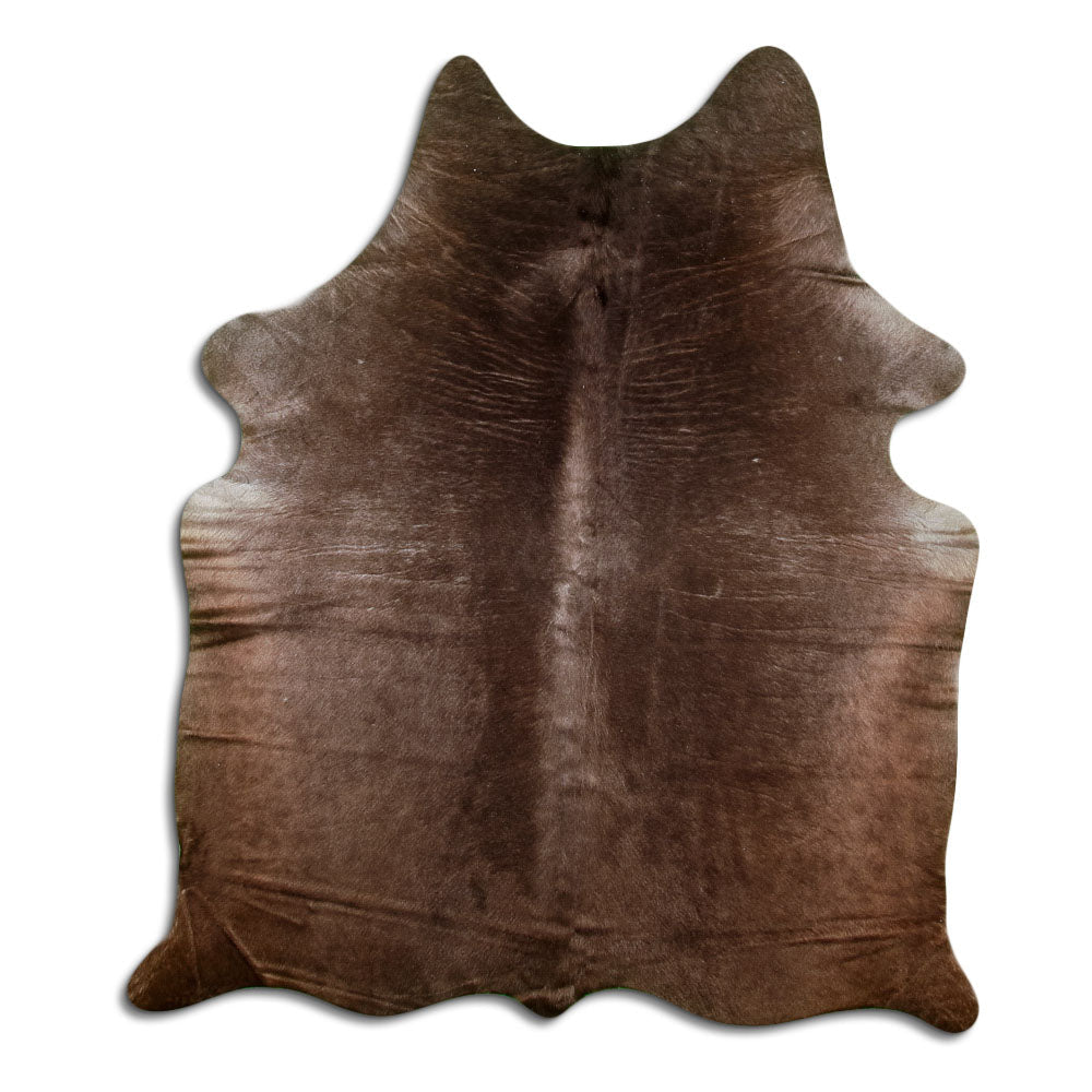 Champagne cowhide rug M