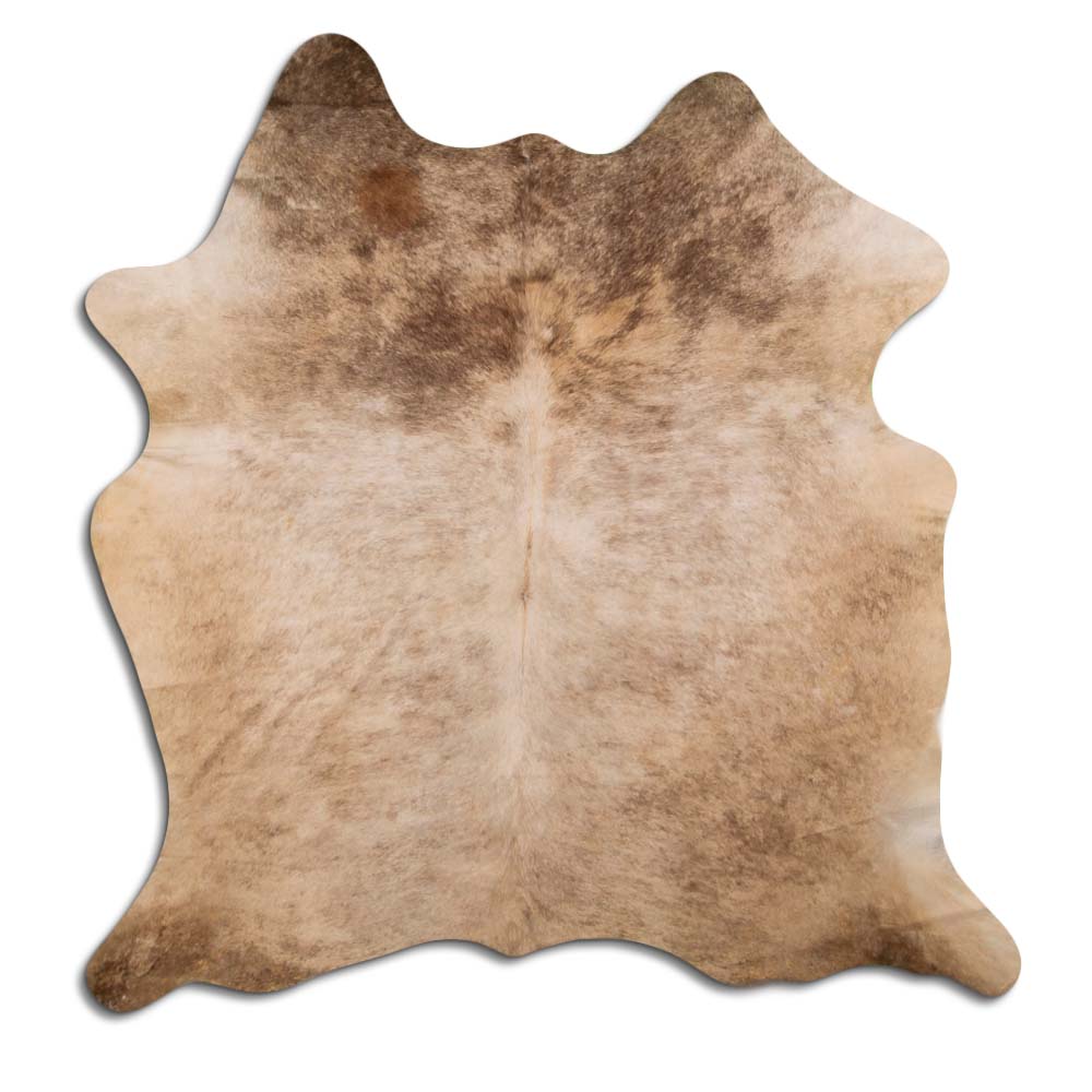 Šampaninis karvės kailis XL