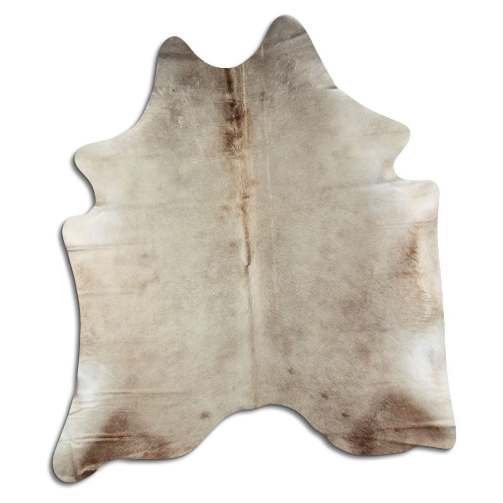 Šampaninis karvės kailis L