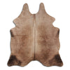 Champagne cowhide rug L