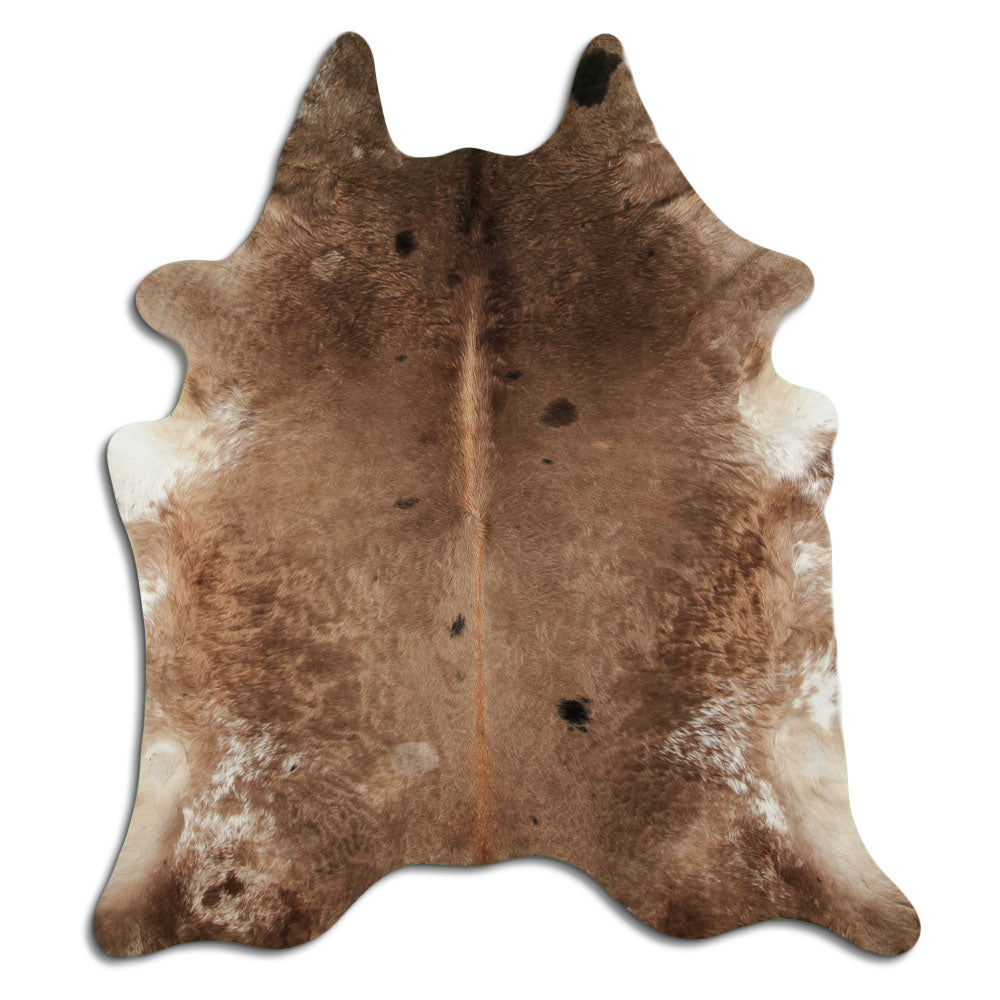 Champagne cowhide rug XXL