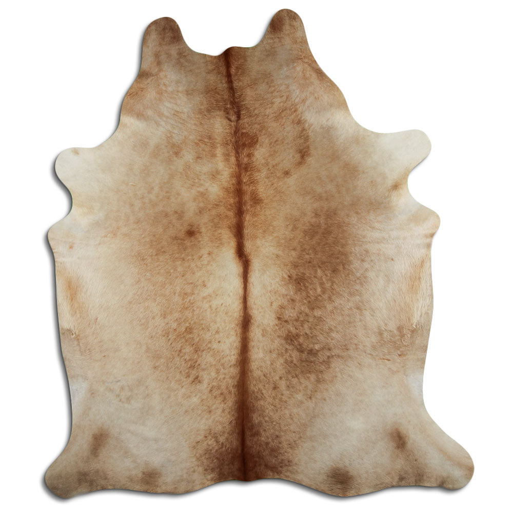 Champagne cowhide rug XL