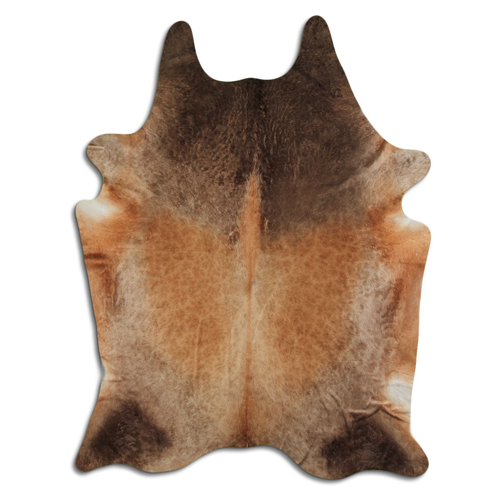 Champagne cowhide rug XXXL