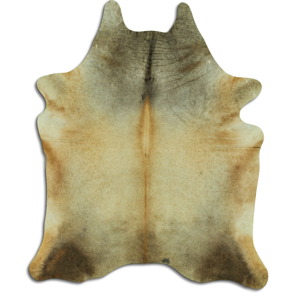 Champagne cowhide rug XXXL