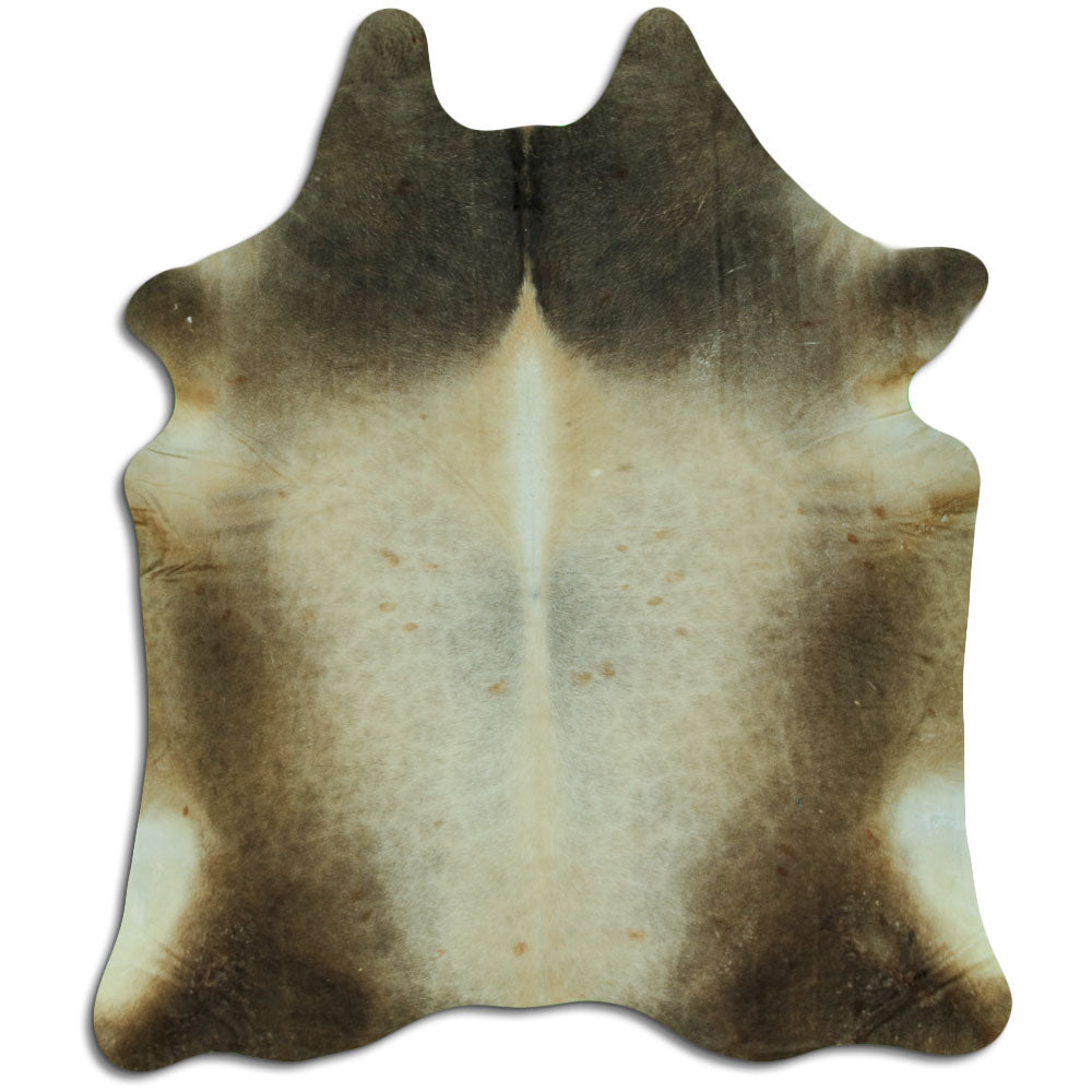 Champagne cowhide rug XXXL