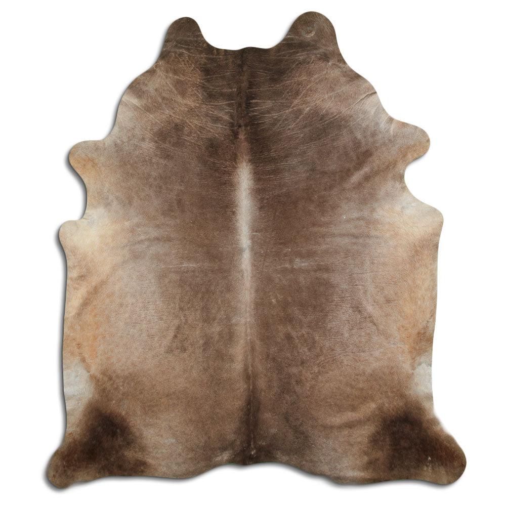 Champagne cowhide rug XXL