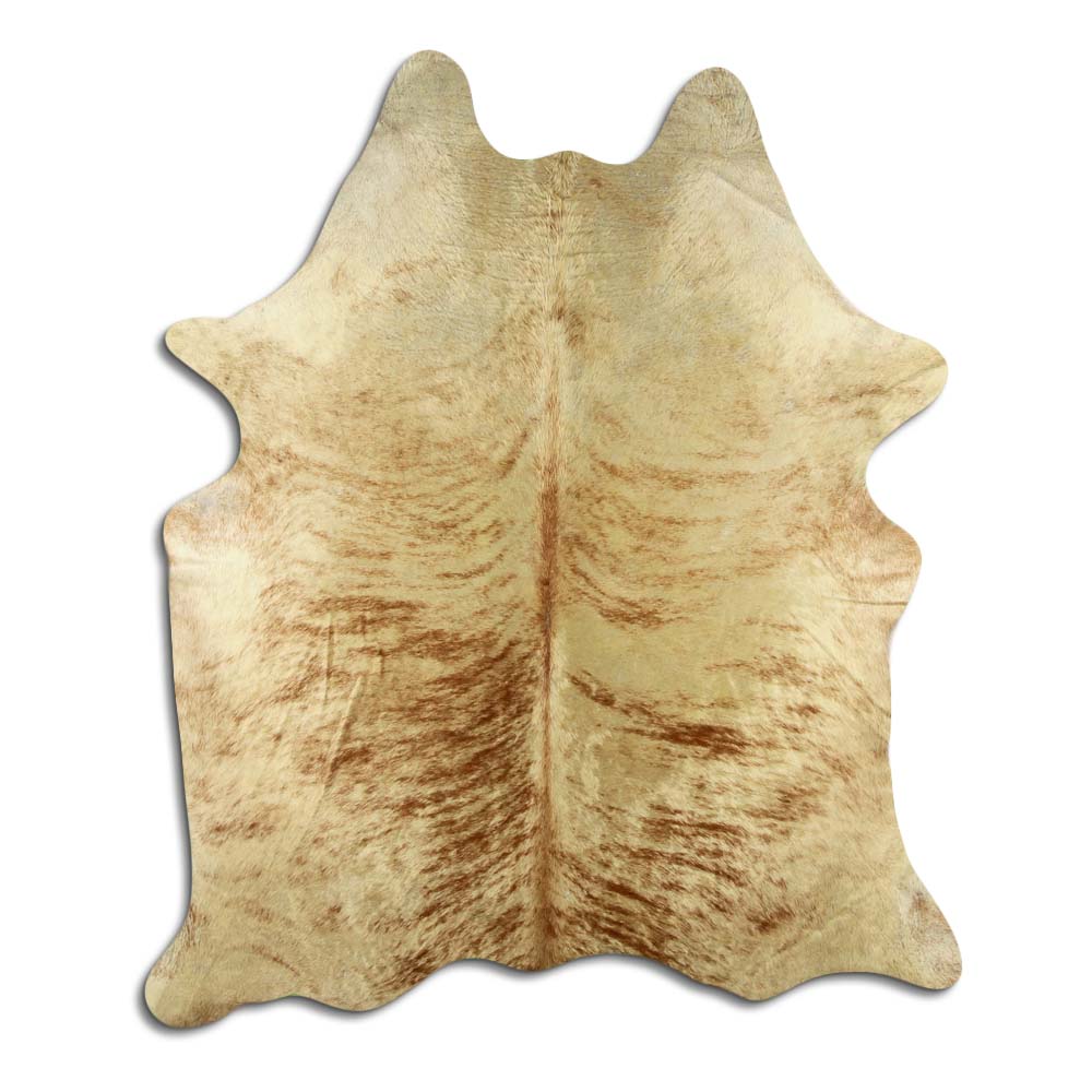 Šampaninis karvės kailis M