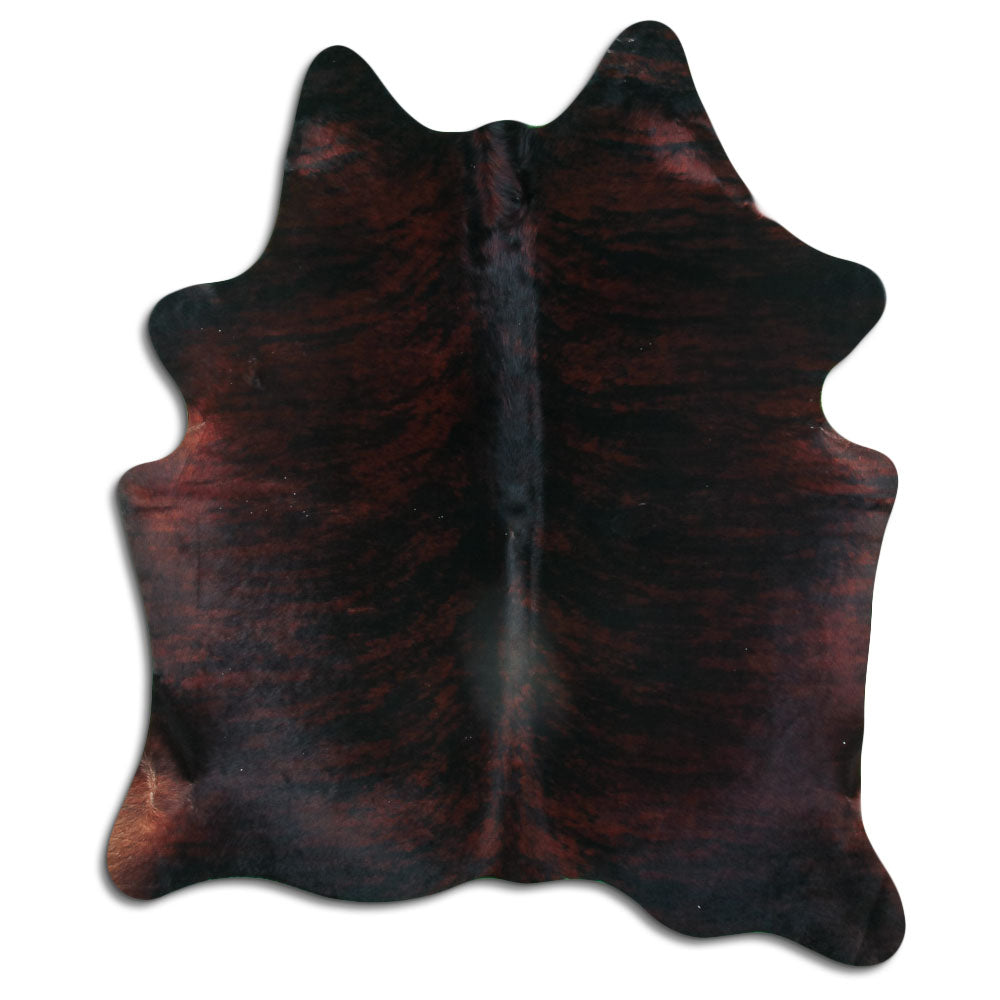 Hnědá hovězí kůže L