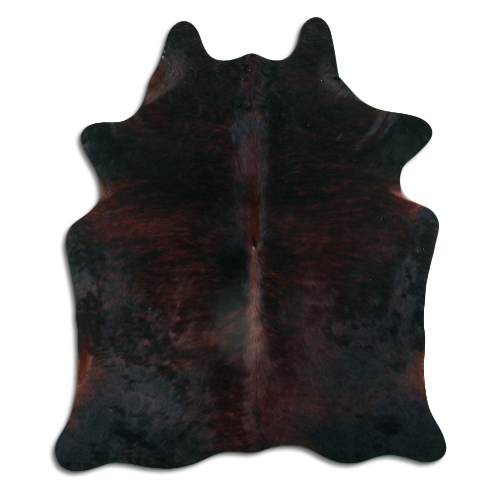 Hnědá hovězí kůže M