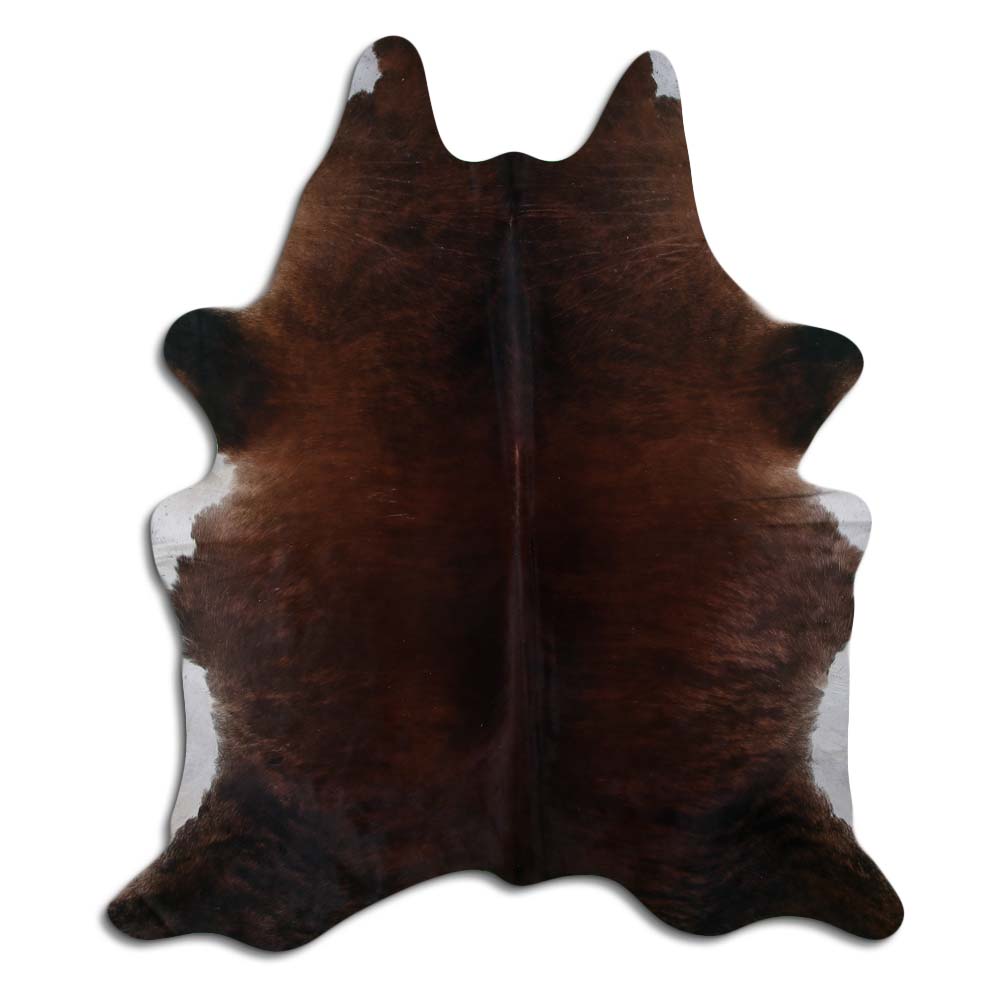 Rudas karvės kailis L