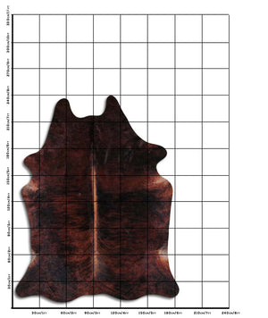 Exotic cowhide rug XXL