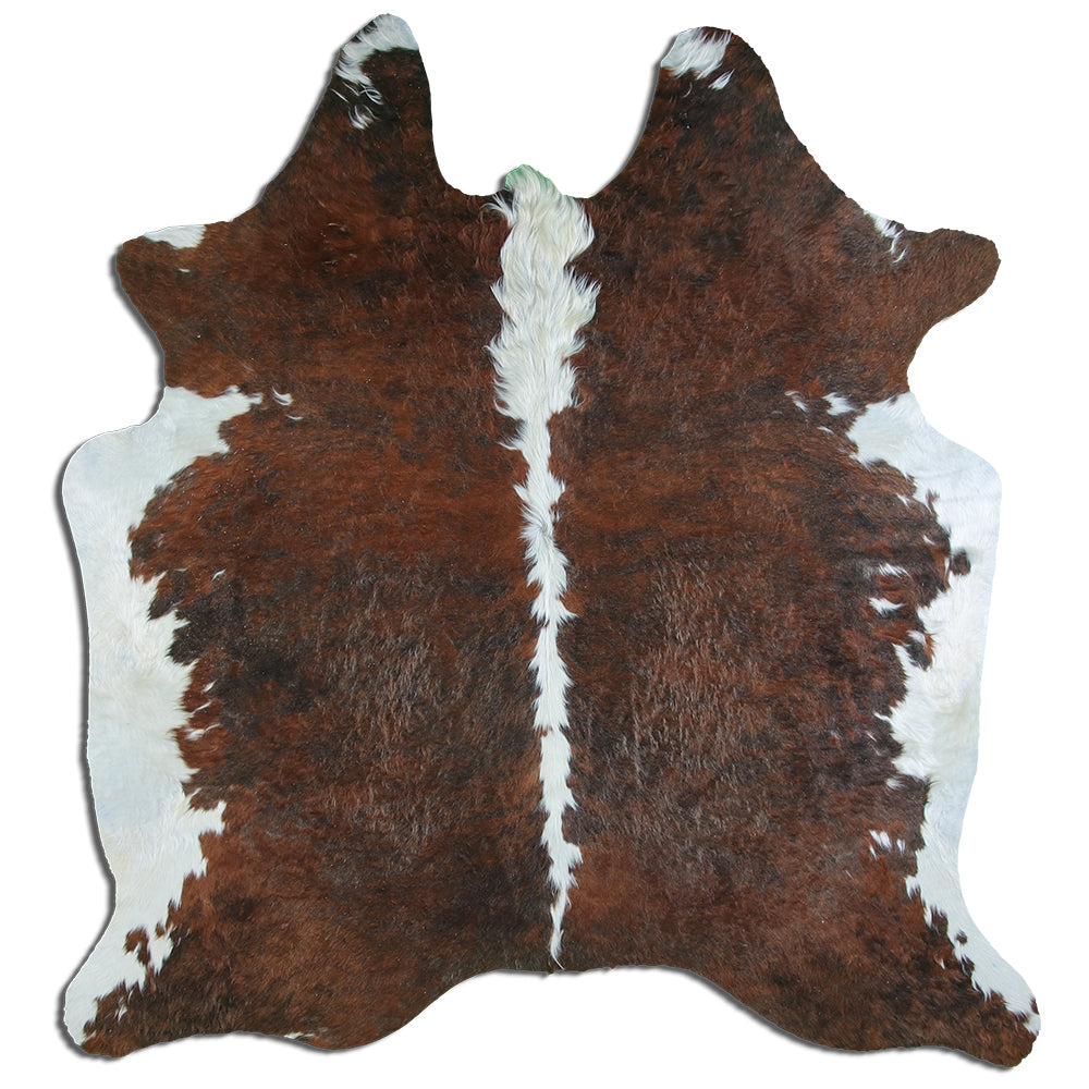 Rudas karvės kailis L